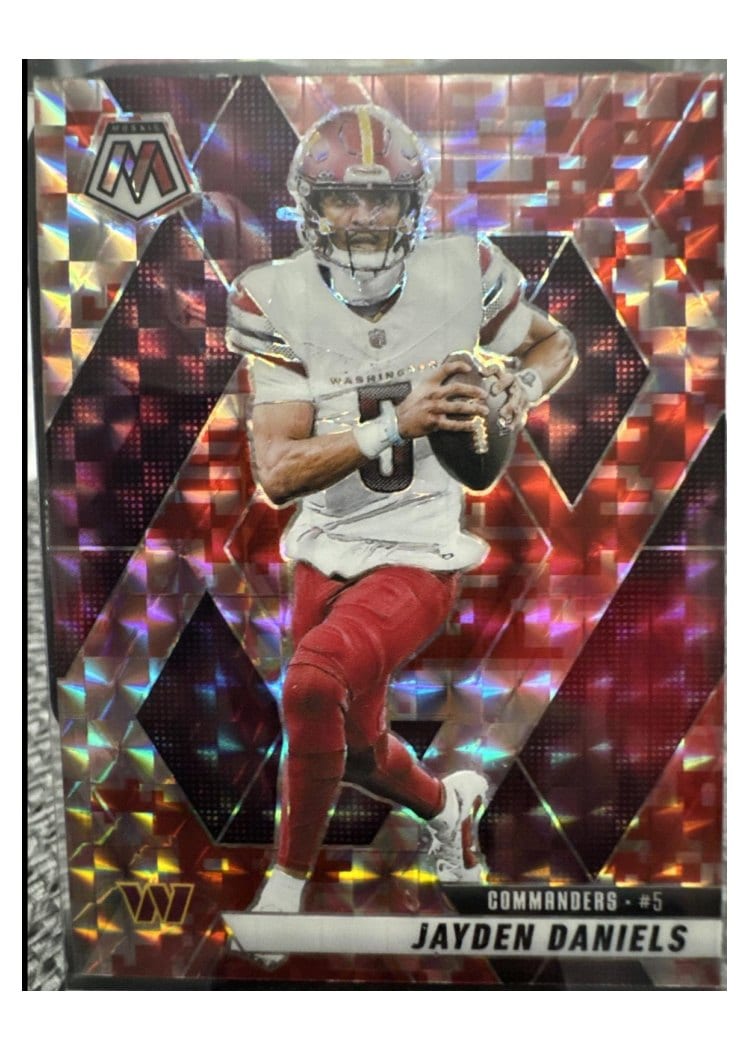 2025 Panini Mosaic Base Set Jayden Daniels #232 card