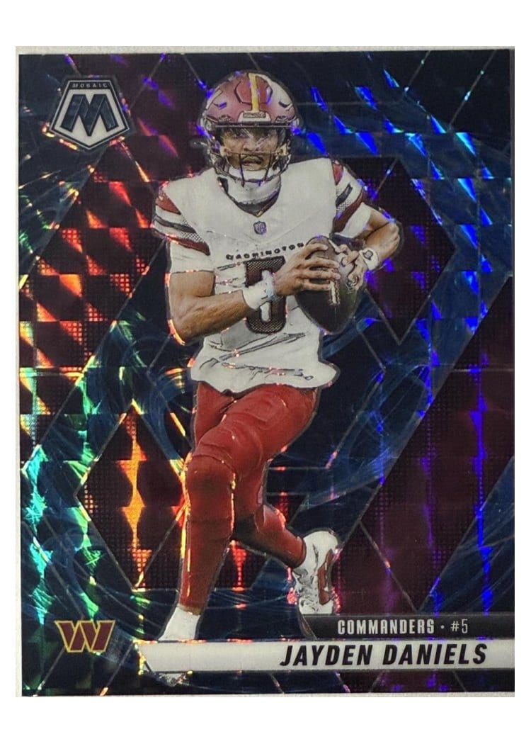 2025 Panini Mosaic Base Set Jayden Daniels #232 card