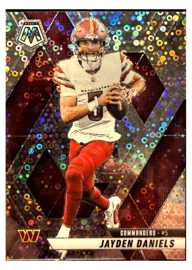 2025 Panini Mosaic Base Set Jayden Daniels #232 card