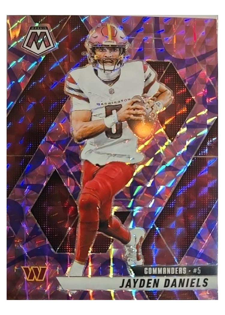 2025 Panini Mosaic Base Set Jayden Daniels #232 card