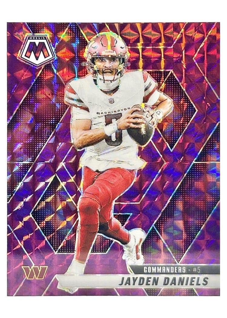 2025 Panini Mosaic Base Set Jayden Daniels #232 card