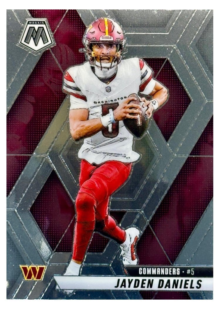 2025 Panini Mosaic Base Set Jayden Daniels #232 card