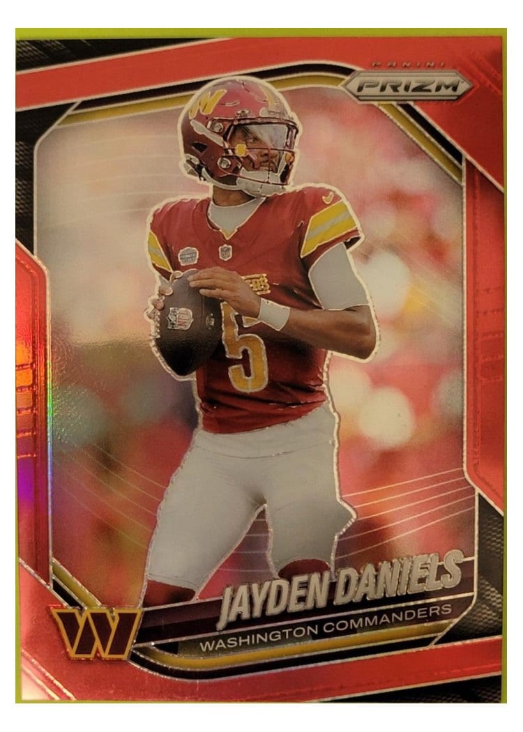 2025 Panini Prizm Base Set Jayden Daniels #278 card