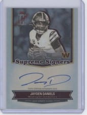 2025 Topps Signature Class Supreme Signers Jayden Daniels #SS-JD