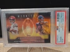 2024 Topps Midnight Constellations Jayden Daniels / Caleb Williams #C-20 card