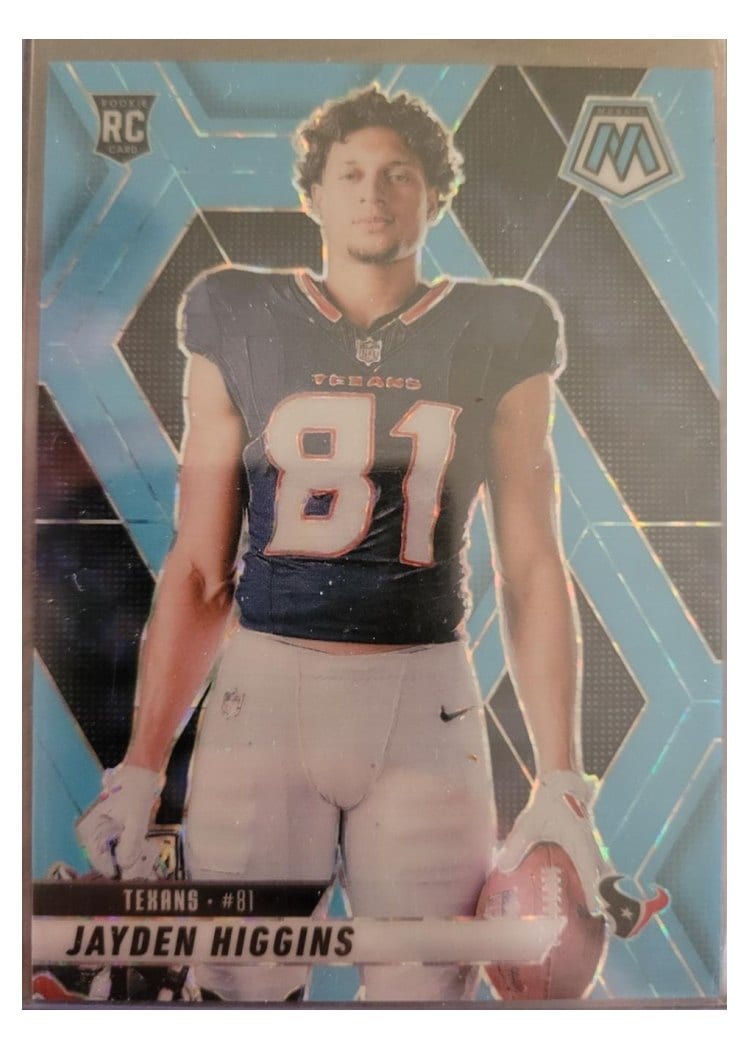 2025 Panini Mosaic Base Set Jayden Higgins #286 card