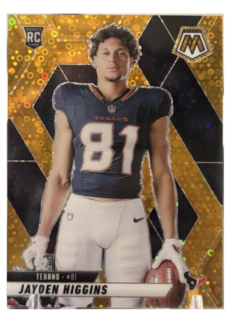 2025 Panini Mosaic Base Set Jayden Higgins #286 card