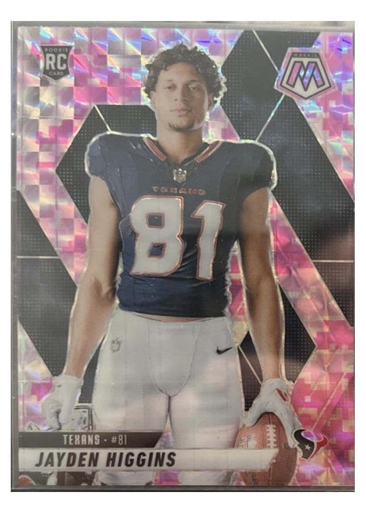 2025 Panini Mosaic Base Set Jayden Higgins #286 card