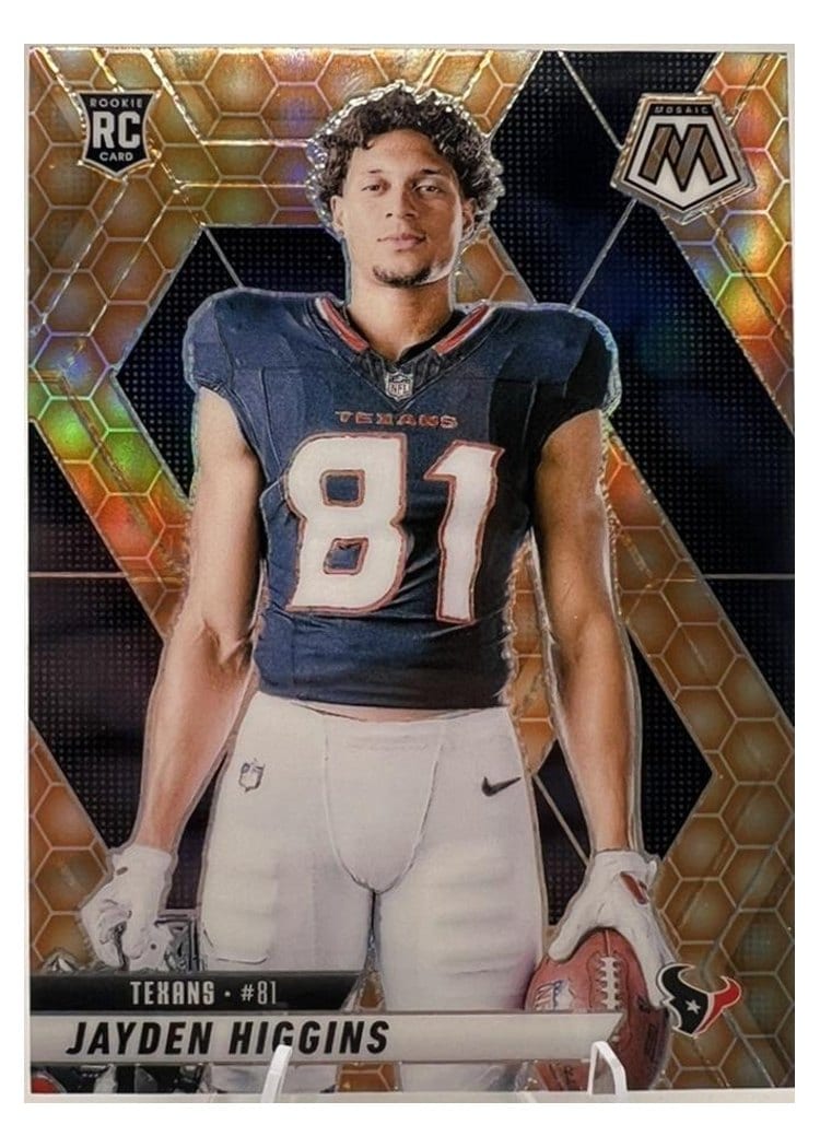 2025 Panini Mosaic Base Set Jayden Higgins #286 card