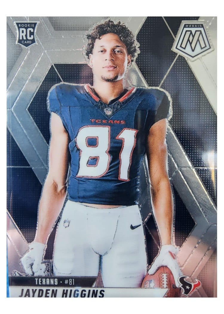 2025 Panini Mosaic Base Set Jayden Higgins #286 card