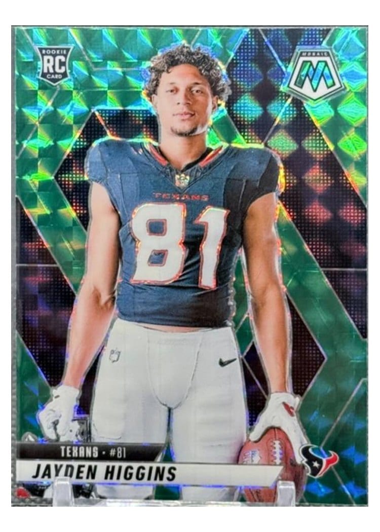 2025 Panini Mosaic Base Set Jayden Higgins #286 card