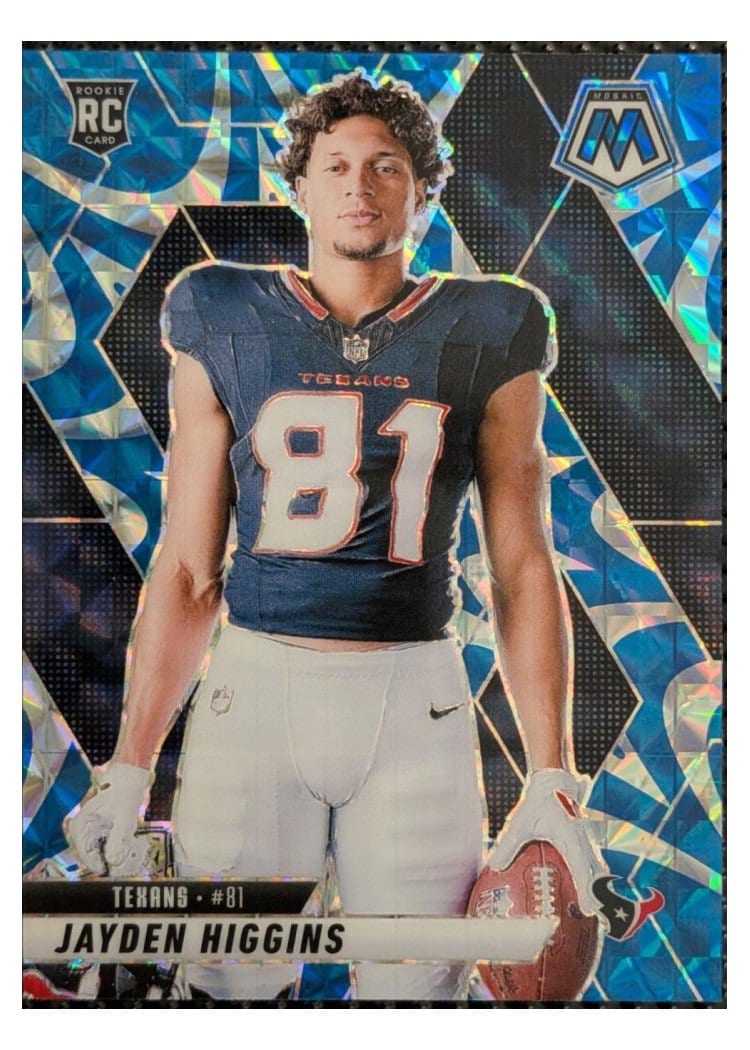 2025 Panini Mosaic Base Set Jayden Higgins #286 card