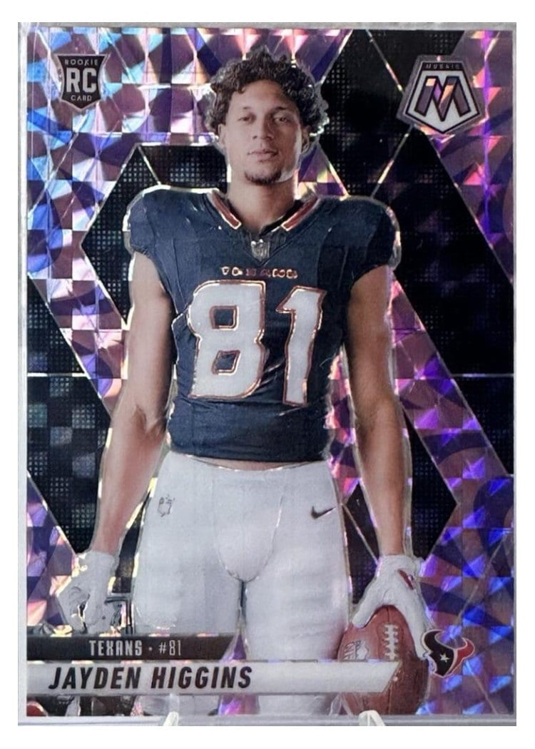 2025 Panini Mosaic Base Set Jayden Higgins #286 card