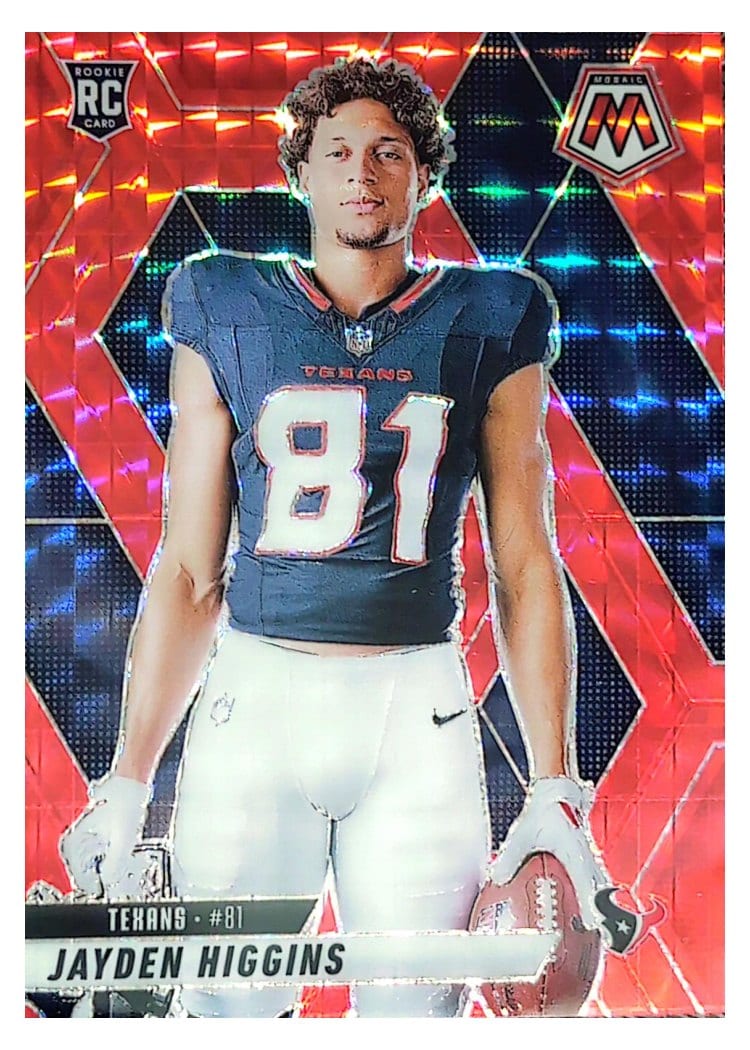 2025 Panini Mosaic Base Set Jayden Higgins #286 card