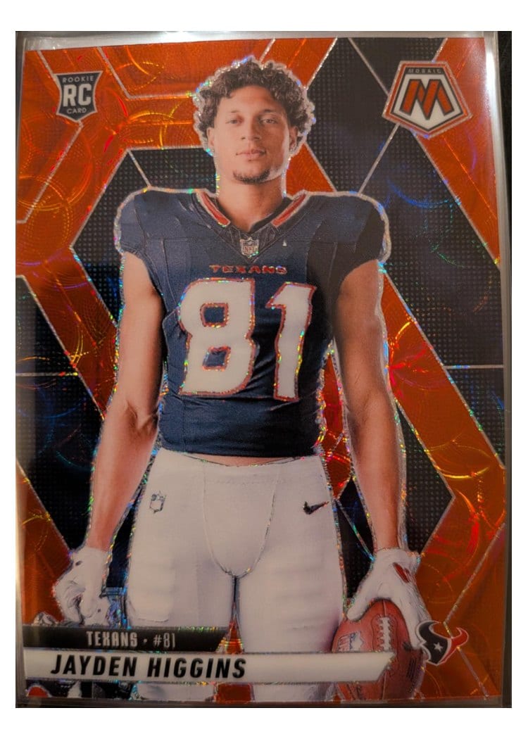 2025 Panini Mosaic Base Set Jayden Higgins #286 card