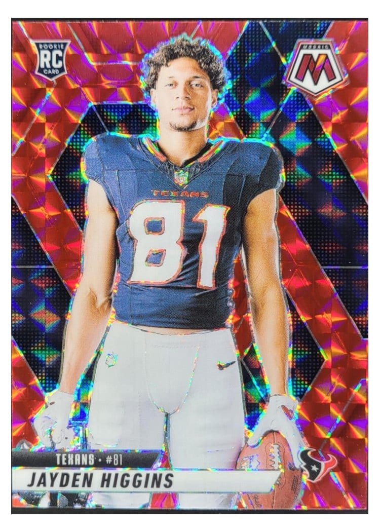 2025 Panini Mosaic Base Set Jayden Higgins #286 card