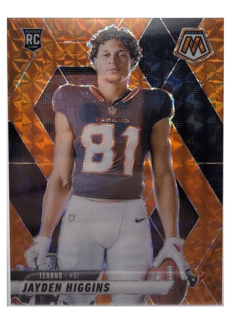 2025 Panini Mosaic Base Set Jayden Higgins #286 card