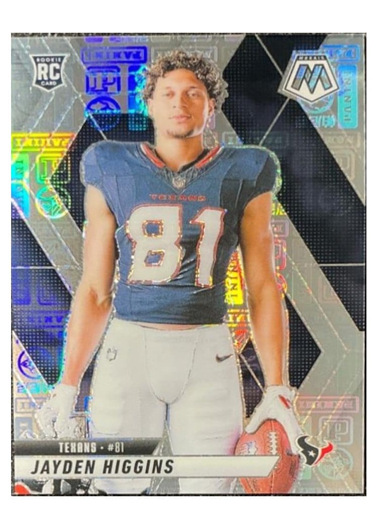 2025 Panini Mosaic Base Set Jayden Higgins #286 card