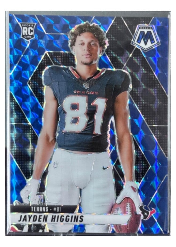 2025 Panini Mosaic Base Set Jayden Higgins #286 card