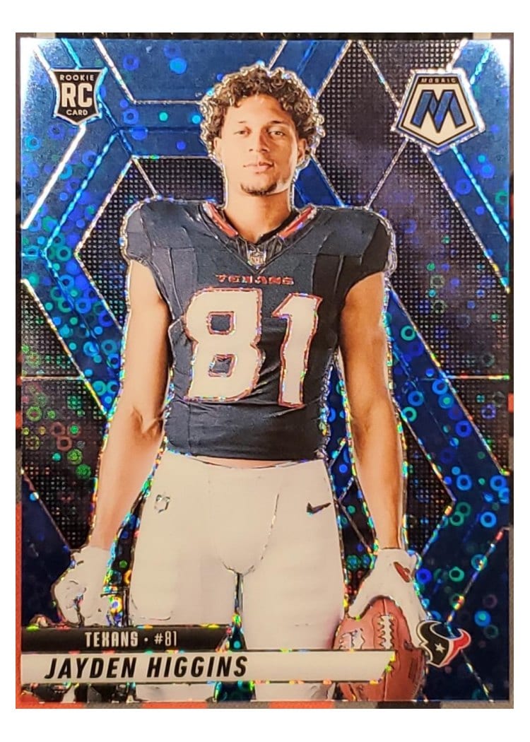 2025 Panini Mosaic Base Set Jayden Higgins #286 card