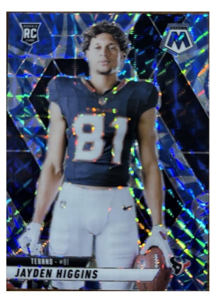 2025 Panini Mosaic Base Set Jayden Higgins #286 card