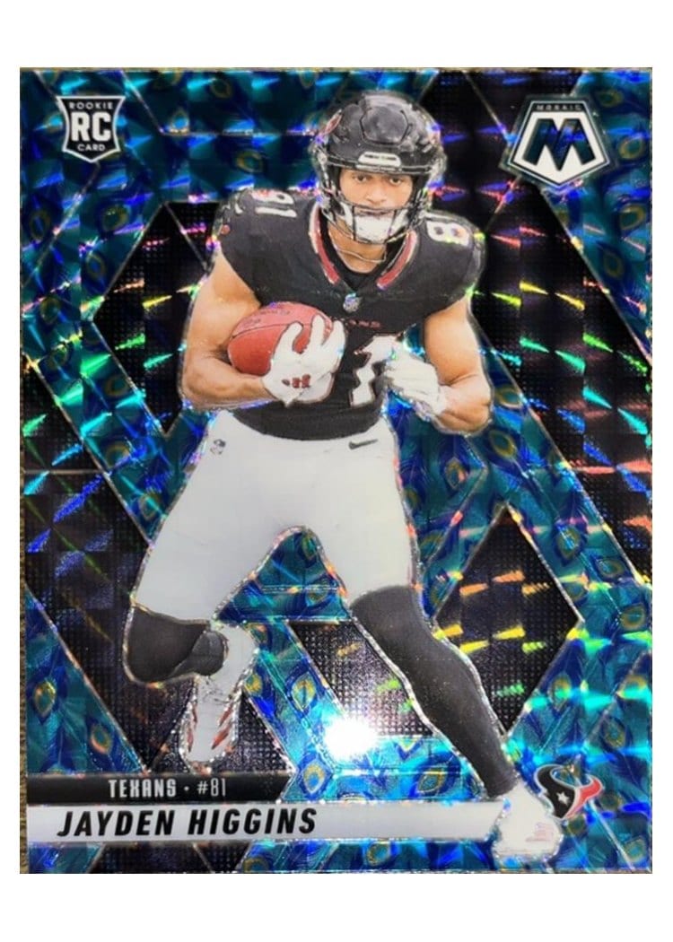 2025 Panini Mosaic Base Set Jayden Higgins #346 card