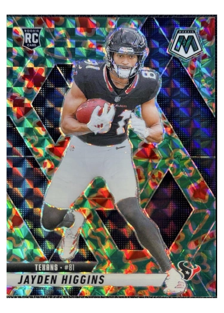 2025 Panini Mosaic Base Set Jayden Higgins Cookies #346 card