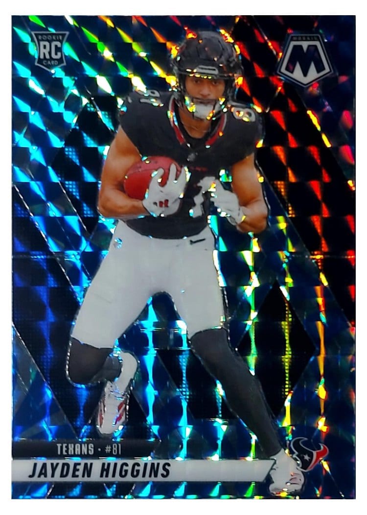 2025 Panini Mosaic Base Set Jayden Higgins #346 card
