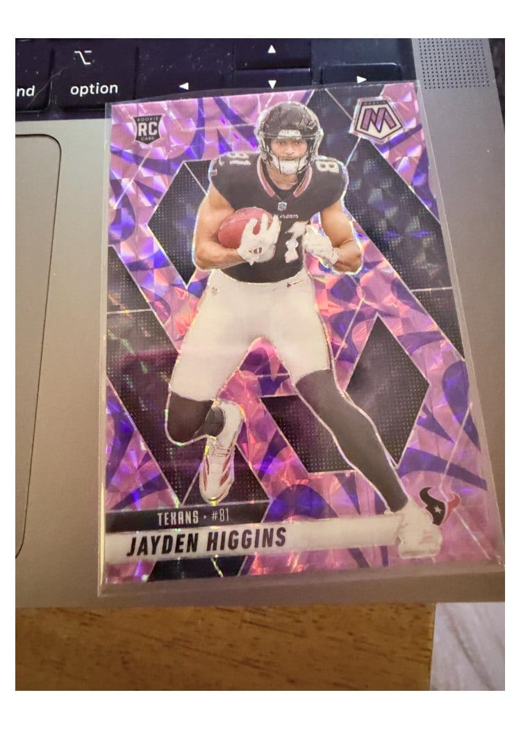 2025 Panini Mosaic Base Set Jayden Higgins #346 card