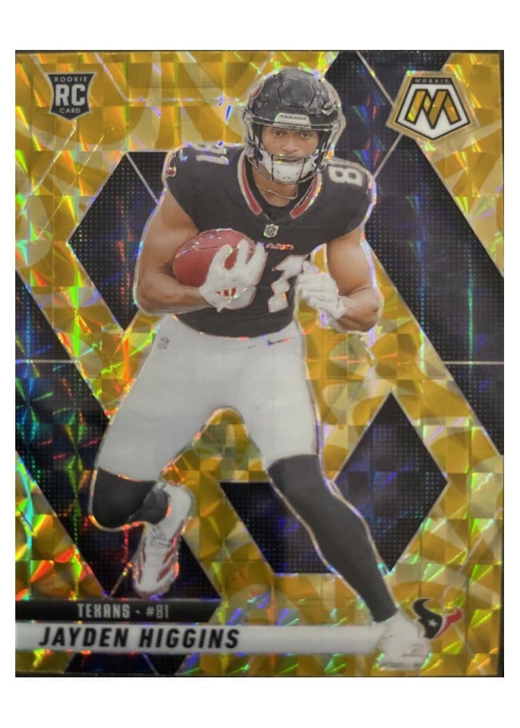 2025 Panini Mosaic Base Set Jayden Higgins #346 card