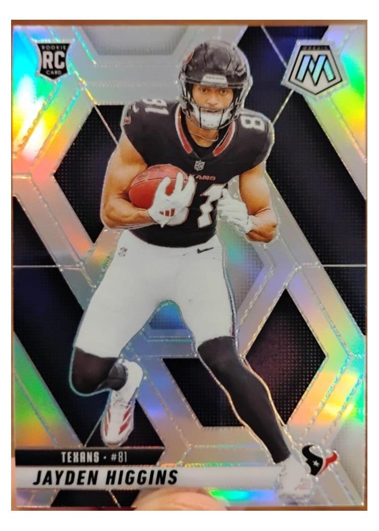 2025 Panini Mosaic Base Set Jayden Higgins #346 card
