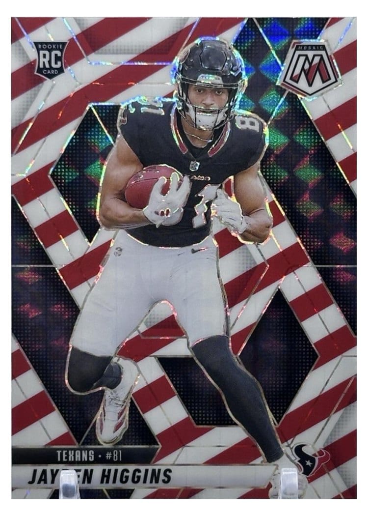 2025 Panini Mosaic Base Set Jayden Higgins #346 card