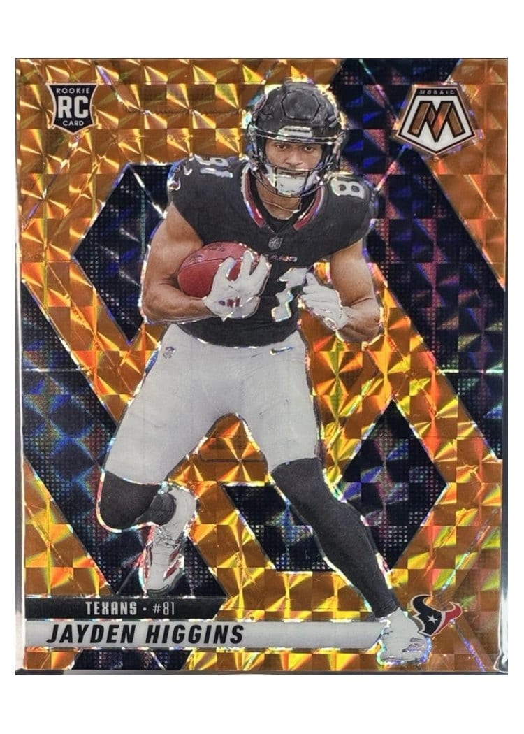 2025 Panini Mosaic Base Set Jayden Higgins #346 card
