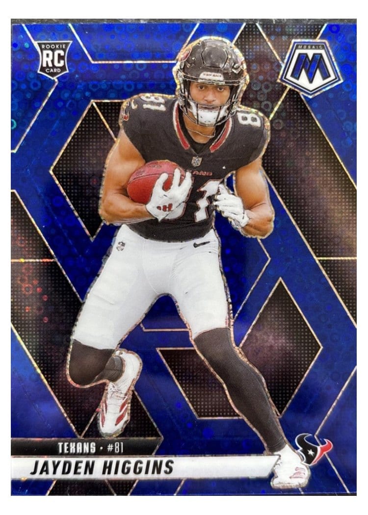 2025 Panini Mosaic Base Set Jayden Higgins #346 card