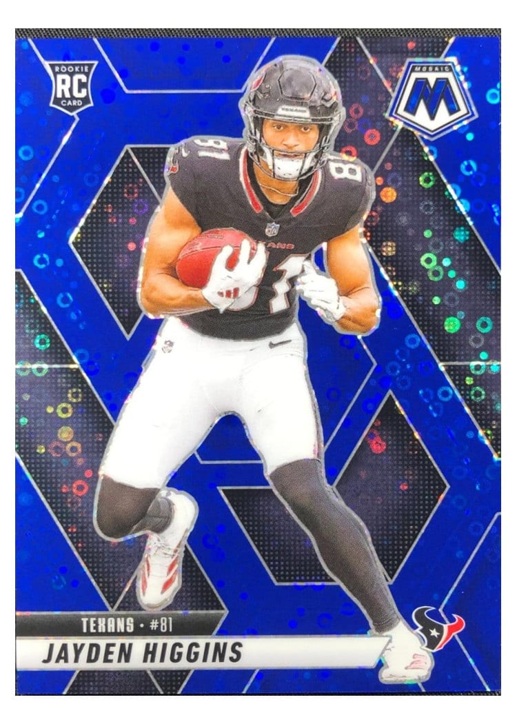2025 Panini Mosaic Base Set Jayden Higgins #346 card