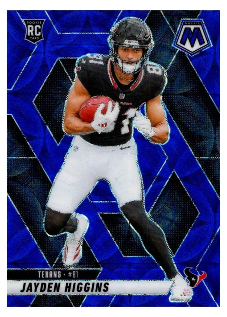 2025 Panini Mosaic Base Set Jayden Higgins #346 card