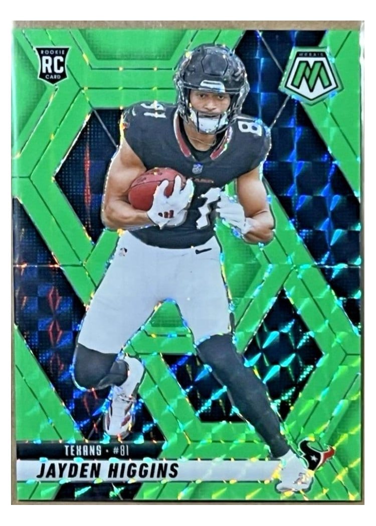 2025 Panini Mosaic Base Set Jayden Higgins #346 card