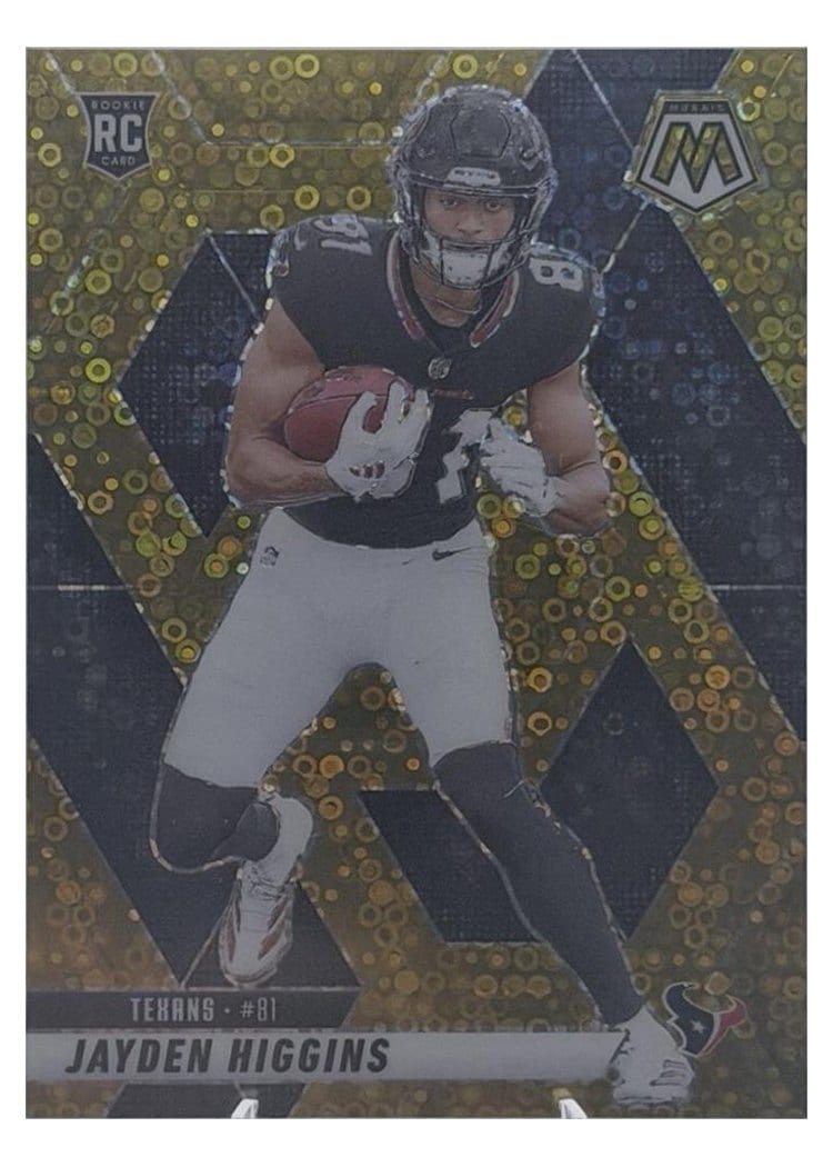 2025 Panini Mosaic Base Set Jayden Higgins #346 card