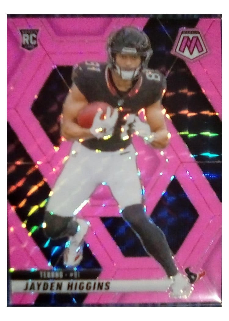 2025 Panini Mosaic Base Set Jayden Higgins #346 card