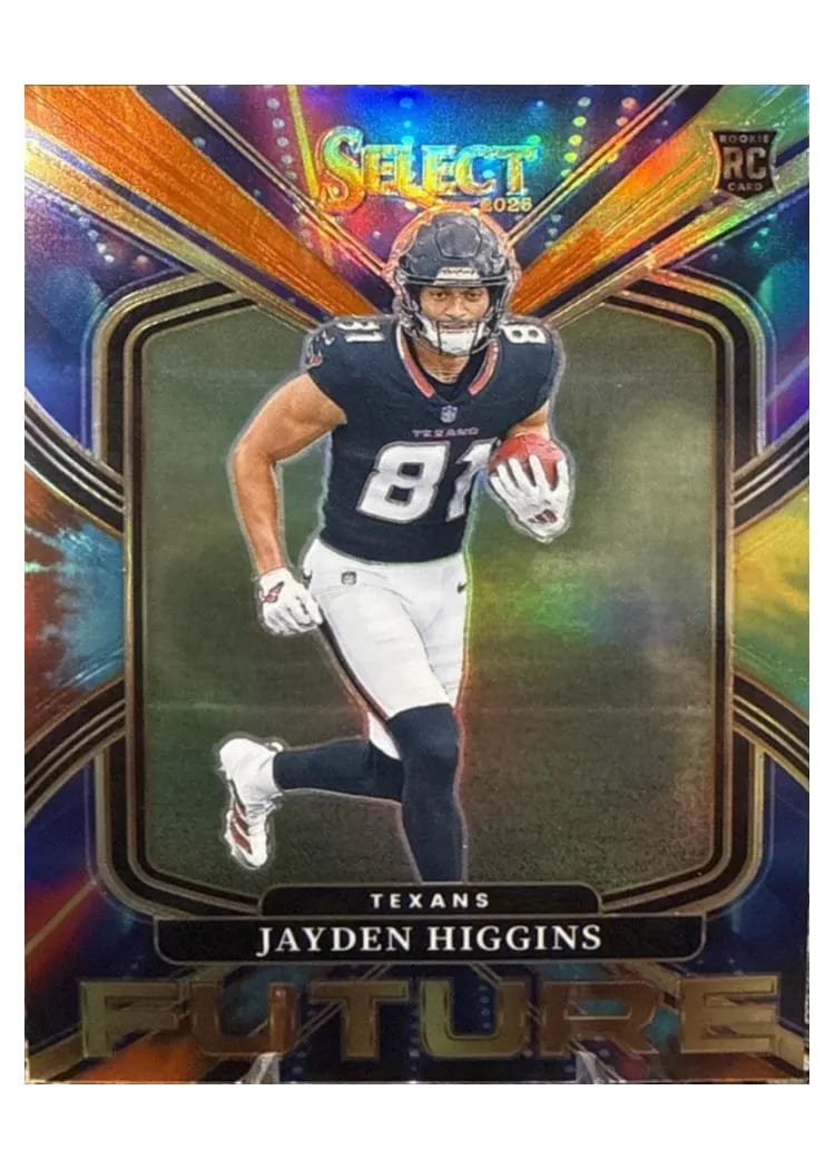2025 Panini Select Select Future Jayden Higgins #7 card