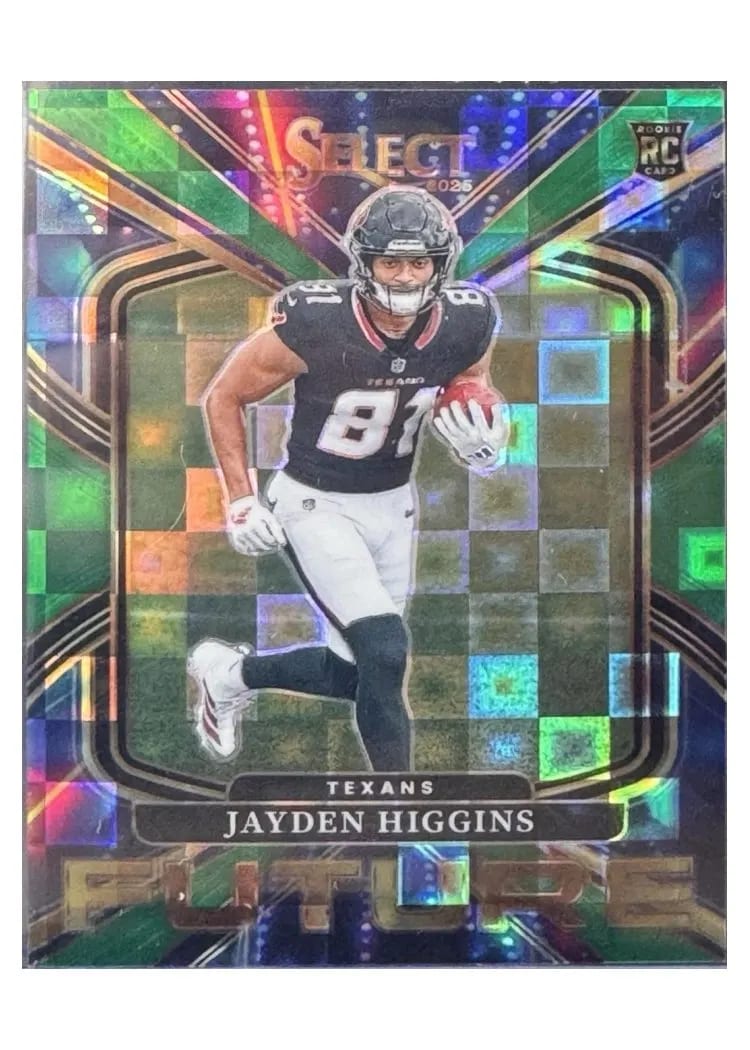 2025 Panini Select Select Future Jayden Higgins #7 card