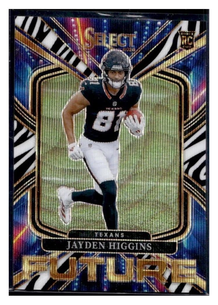 2025 Panini Select Select Future Jayden Higgins #7 card