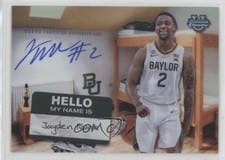 2024-25 Bowman University Chrome Campus Dorm Signatures Jayden Nunn #CDS-JN card