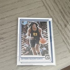 2025 Panini Donruss Jayden Quaintance Optic #72