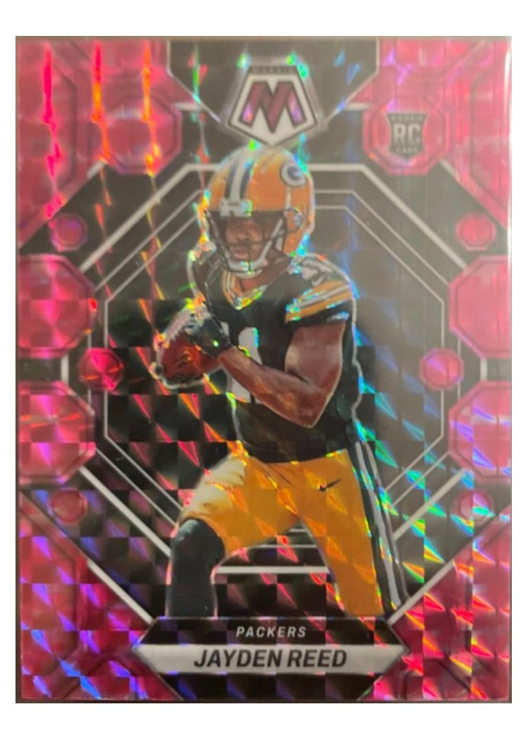 2023 Panini Mosaic Base Set Jayden Reed #333 card