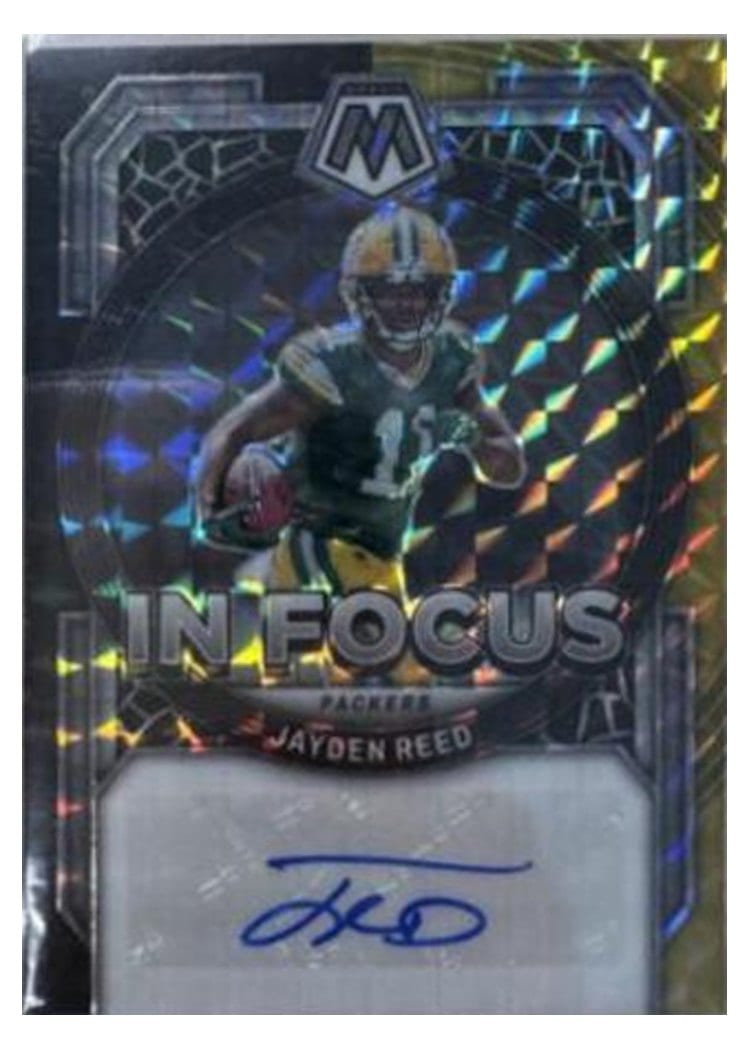 2023 Panini Mosaic Base Set Jayden Reed #333 card
