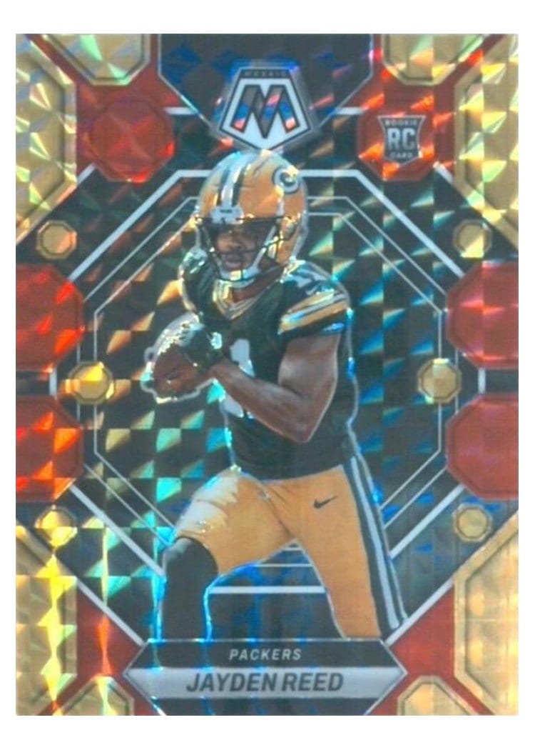 2023 Panini Mosaic Base Set Jayden Reed #333 card