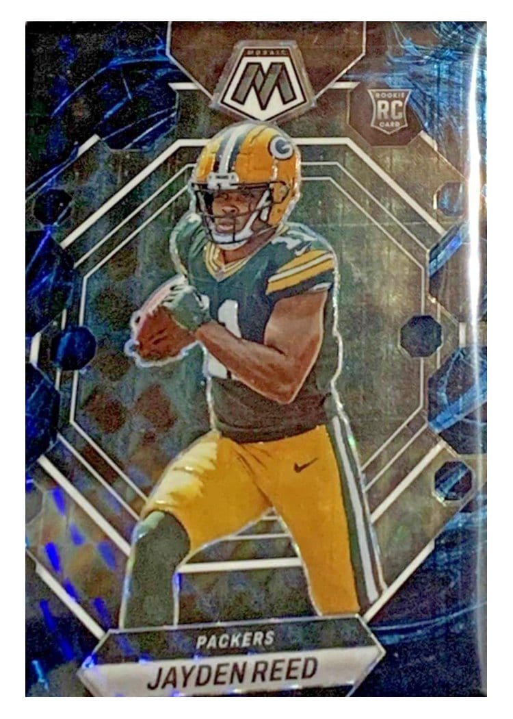2023 Panini Mosaic Base Set Jayden Reed #333 card