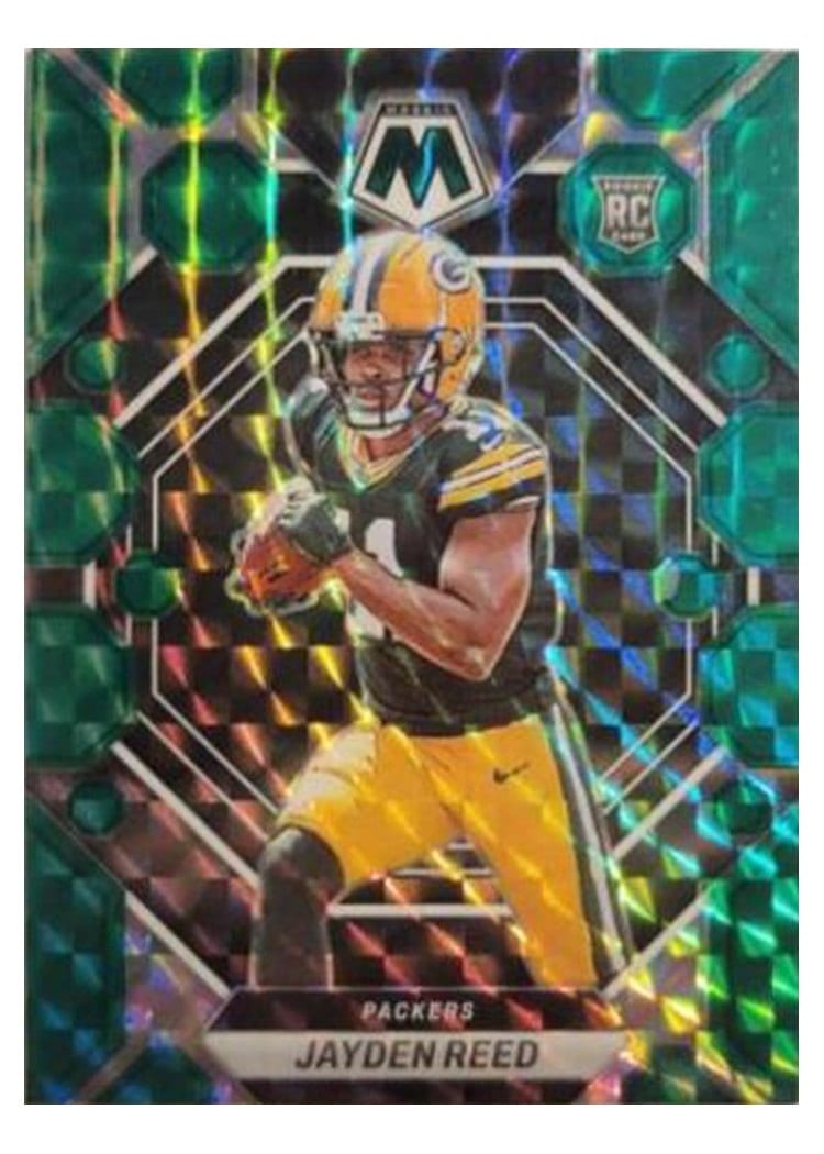 2023 Panini Mosaic Base Set Jayden Reed #333 card