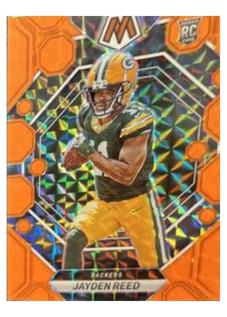 2023 Panini Mosaic Base Set Jayden Reed #333 card
